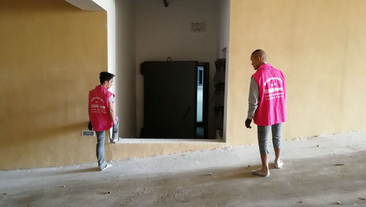 環(huán)氧車庫坡道，防滑地坪